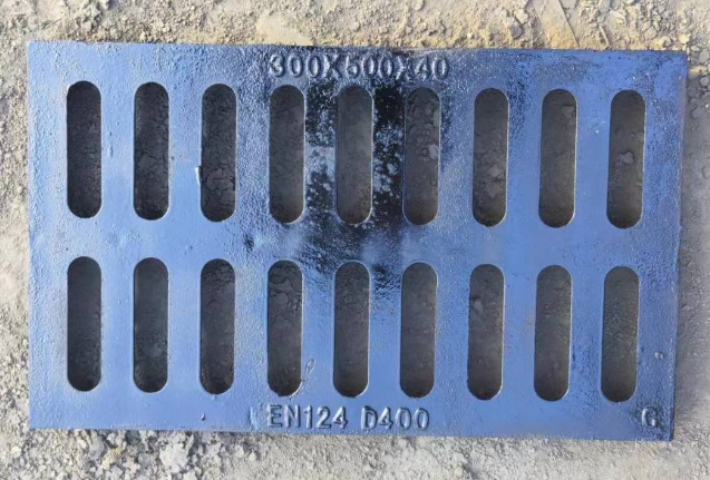 马尾球墨铸铁排水沟盖板展示