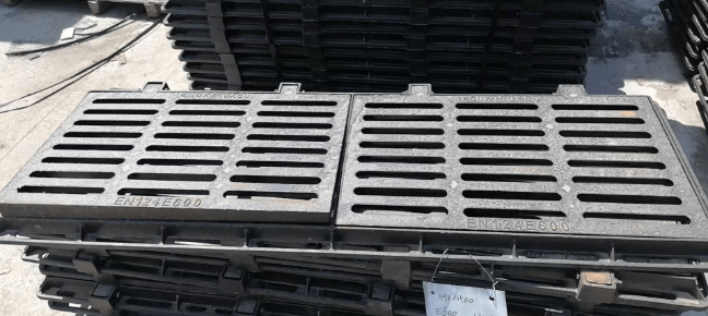 马尾球墨铸铁连体双篦展示