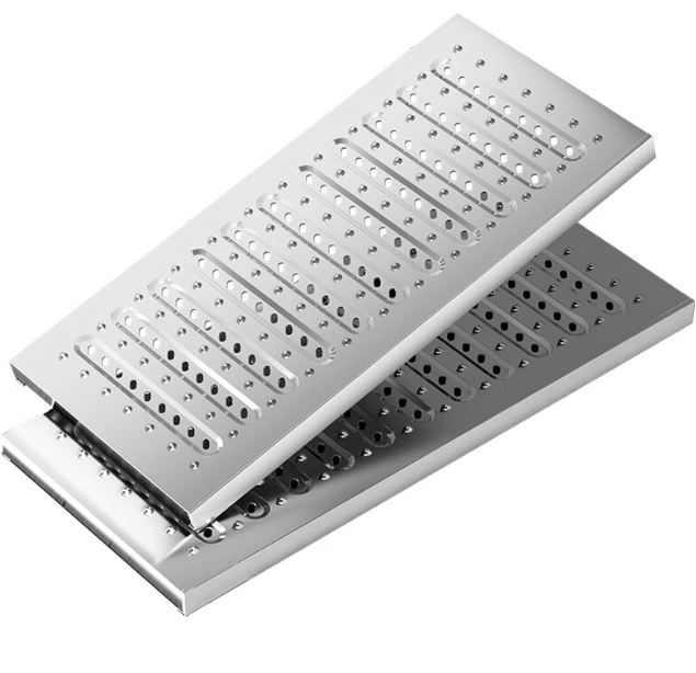 马尾不锈钢沟盖板展示